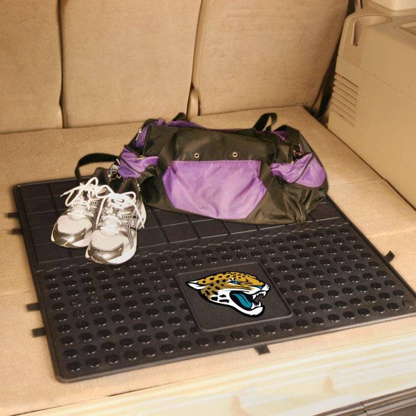 Jacksonville Jaguars Heavy Duty Vinyl Cargo Mat 31 x31  Hot on Sale